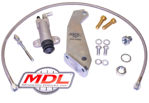 MDL LF Series External Hydraulic Slave kit Ford Modular TKO/TKX Aluminum Bellhousing